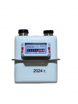 Счетчик газа СГД-G4ТК с термокорректором (вход газа левый, 110мм, резьба 1 1/4") г. Орёл 2024 год выпуска Находка